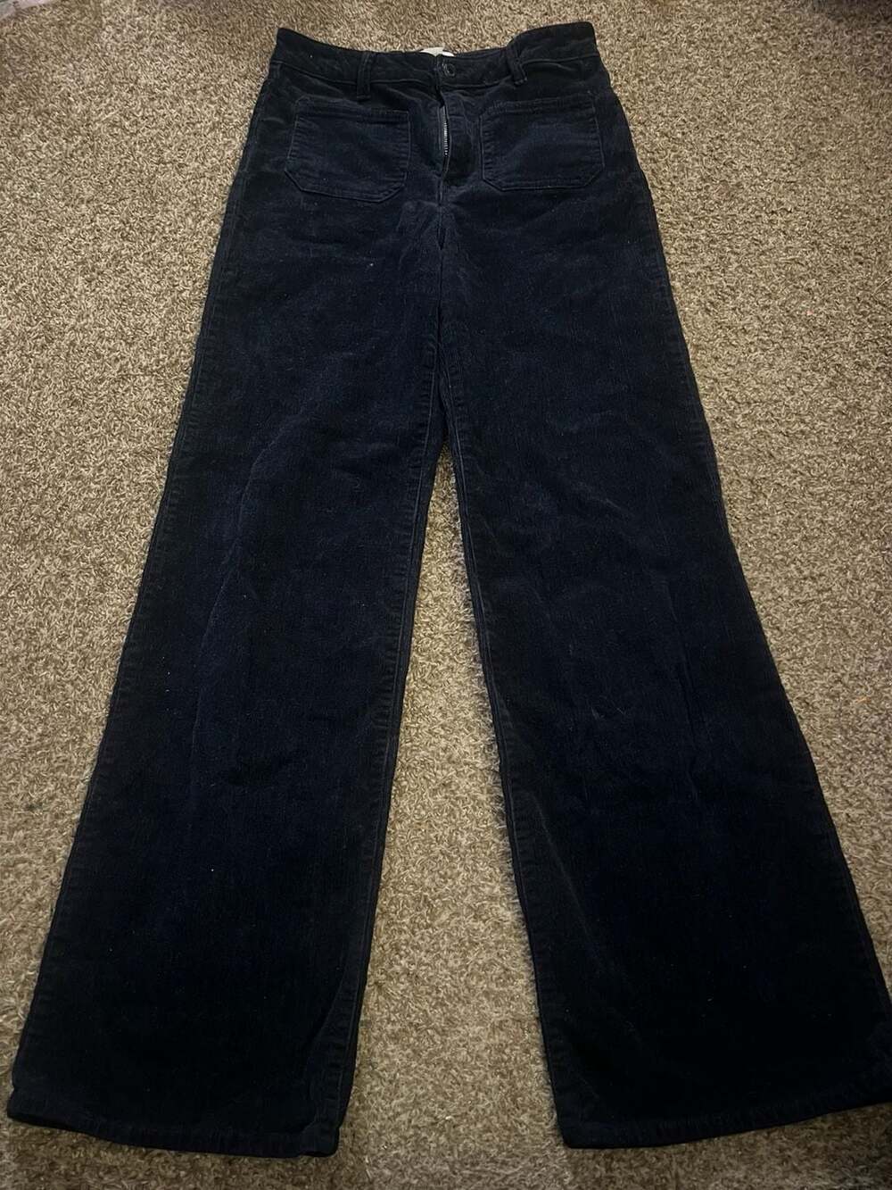 Forever 21 Los Angeles Corduroy Wide Leg Jeans Women's Medium